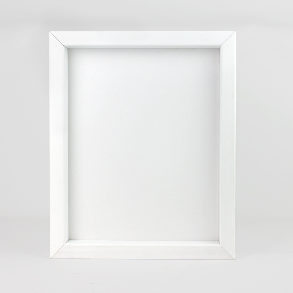 Thin White Frame - PrintDropper